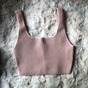 Babaton Sculpt Knit Tank (Cropped)